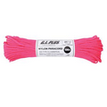 100' Neon Pink 550 Lb. Type III Commercial Paracord